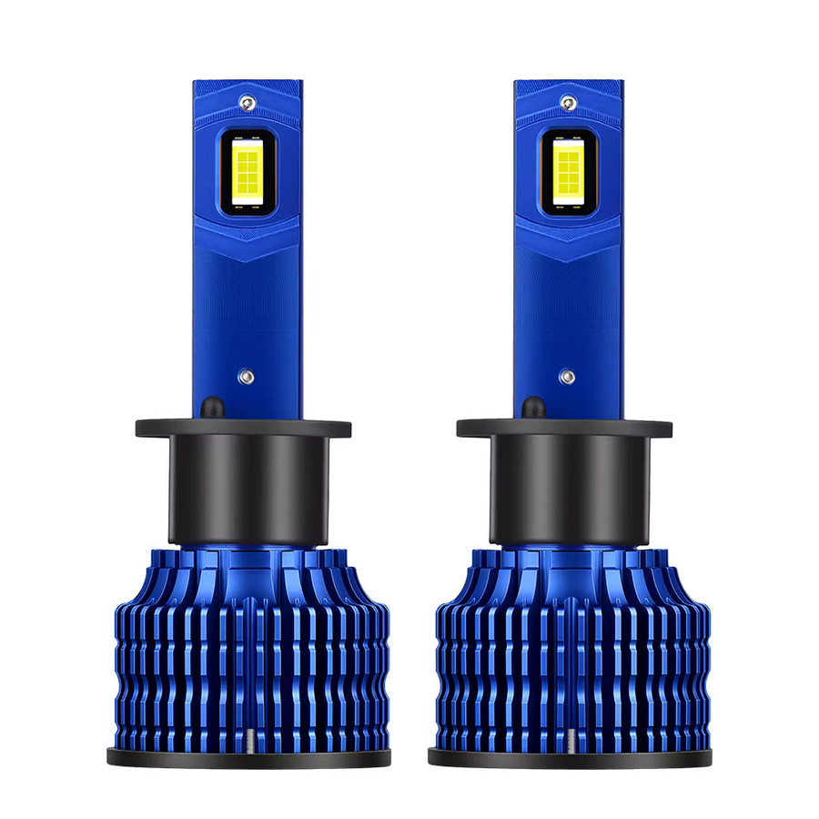 Roadsun H1 LED Auto Scheinwerfer Set mit CSP3570 Chips, 2 Stück, 30000 Lumen, 6000K Cool White, Canbus, IP68 Wasserdicht, DC12V mit Kupferrohr-Kühlung - Bild 7