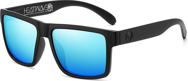 Super Six HW07 Sportsonnenbrille Aviator, Damen, Vollrand, Kunststoff, Schwarz - Bild 1