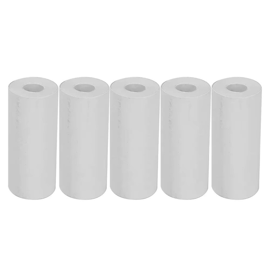 PKFC Selbstklebendes Thermopapier für Mini-Drucker und Kinder-Sofortdruckkameras, Weiß, B: 57 mm, H: 25 mm - Bild 5