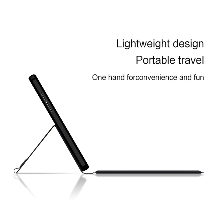 Tastaturabdeckung für Lenovo Legion Y700 5. Generation 8,8 Zoll Gaming-Tablet in Schwarz mit TouchPad und Hintergrundbeleuchtung - Bild 3