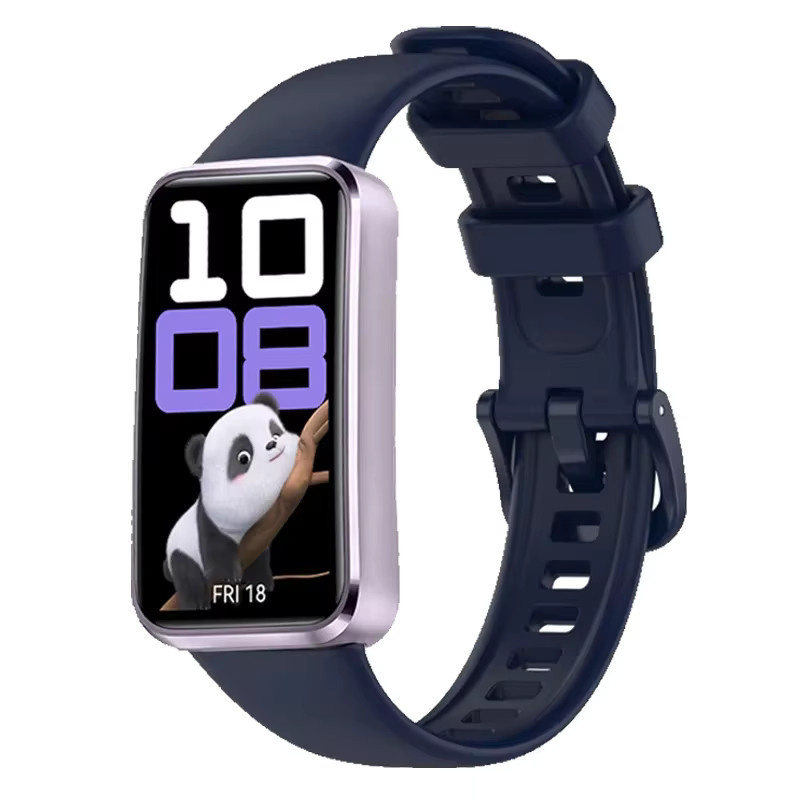Huawei Uhrenarmband Silikon, Schwarz, Unisex - Bild 2