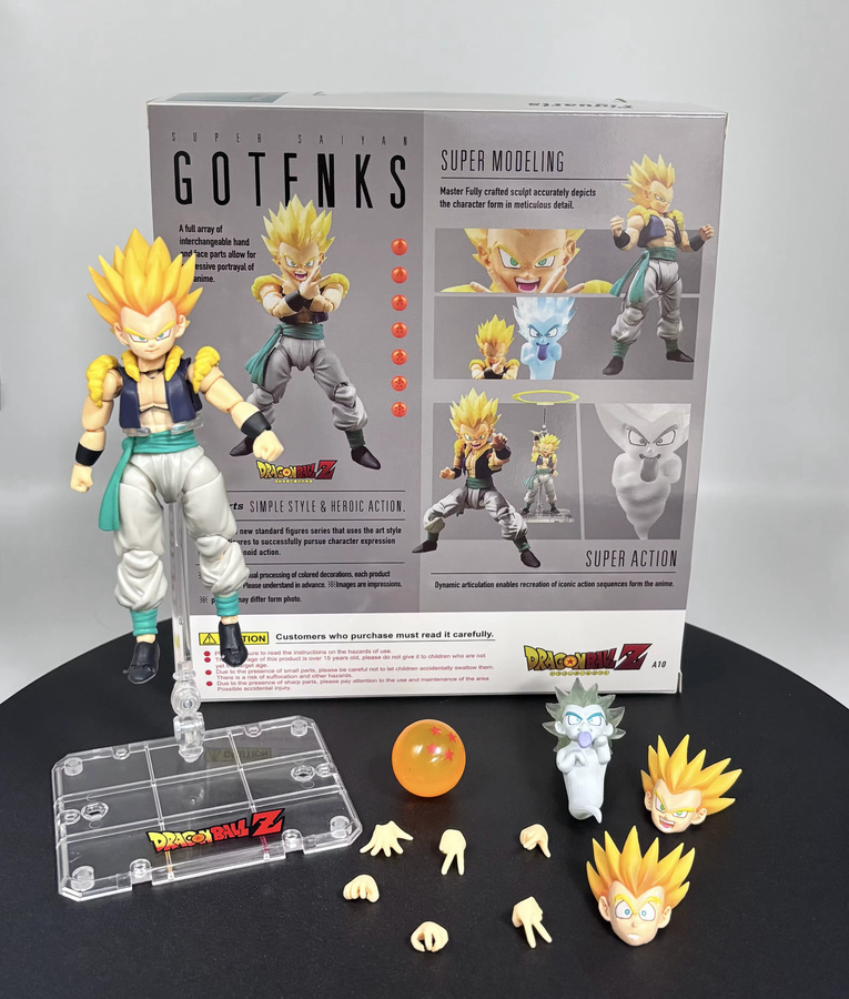 Bandai Dragon Ball Super Saiyan Große Gotenks Actionfigur - Bild 3
