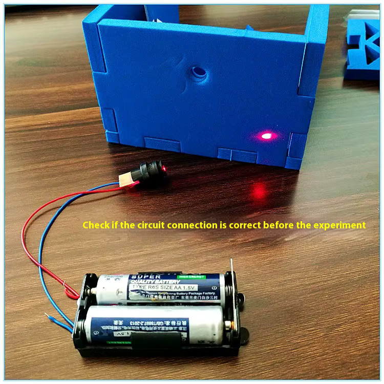 soulbao DIY-Wissenschaftsset, Lichtbrechungsexperiment, Kunststoff, ab 3 Jahre - Bild 4