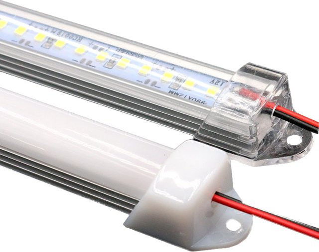 5er Set JOYPINJ LED Starre Lichtleisten 12V 24V in Weiß mit 4000 Kelvin für Auto, Schrank und Vitrine - Bild 1