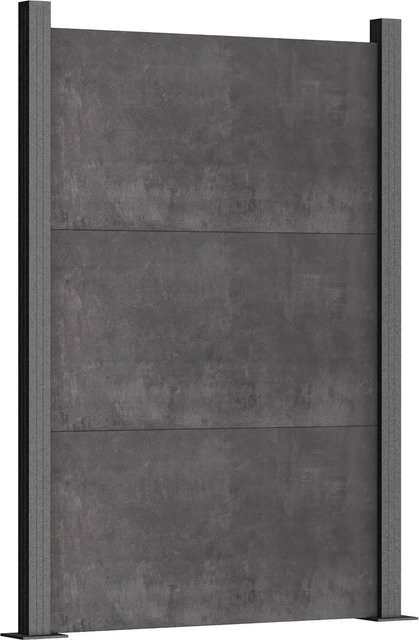 ZacAlu Keramikplatte Dunkelgrau B: 120 cm, T: 58,5 cm - Bild 1