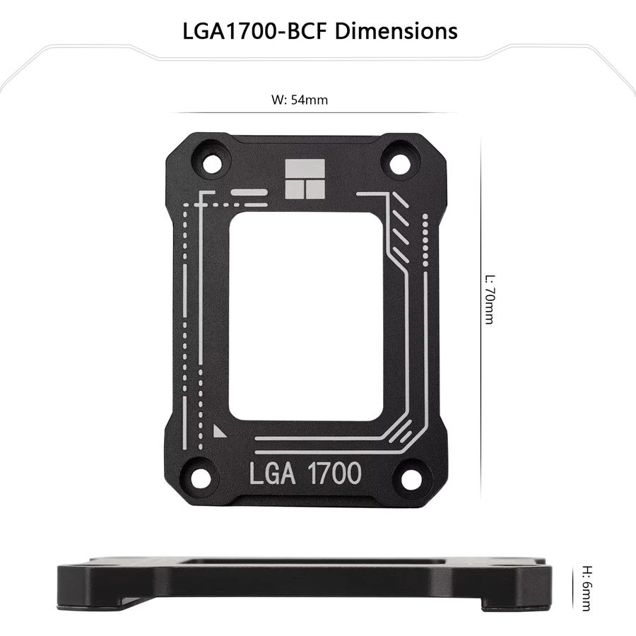 Thermalright LGA1700-BCF V2 CPU Anti-Bend Fixer Black für Intel 13. Generation - Bild 4