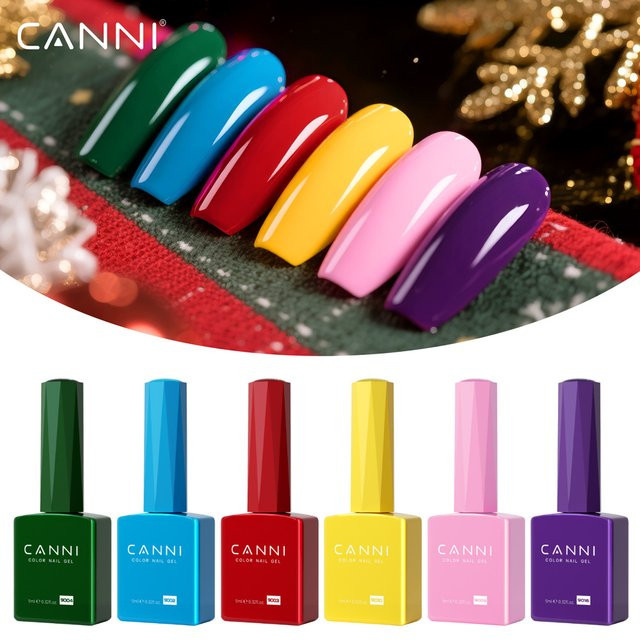 CANNI Color Gel Polish 9071 Jelly Color, 9 ml, Glänzend - Bild 1