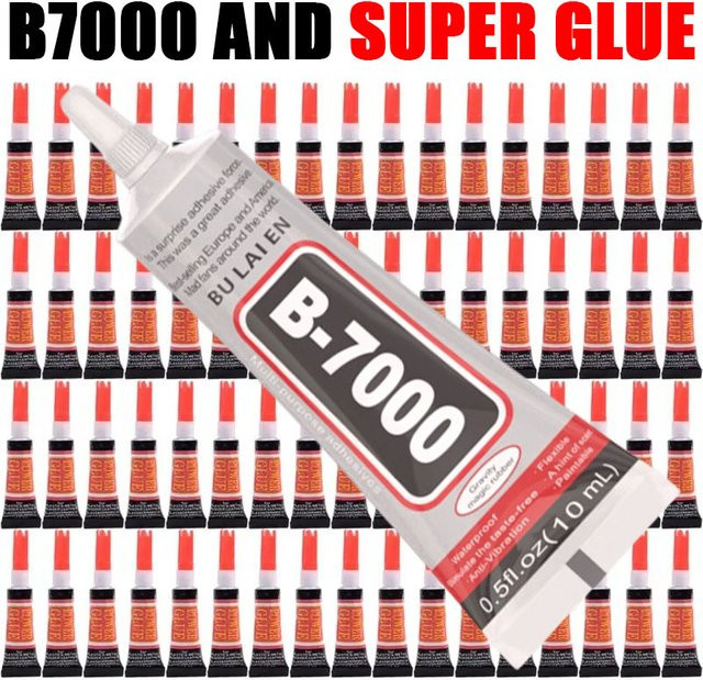 B7000 Flüssiger Superkleber Cyanacrylat Mehrzweck-Schnellkleber Transparent für Holz, Metall, Glas, Leder und Kunststoff - Bild 1