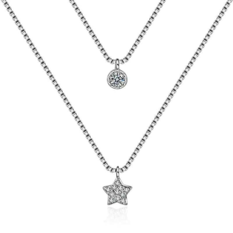 GaGa-Duck Halskette, 925 Silber, Zirkonia, Unisex - Bild 3