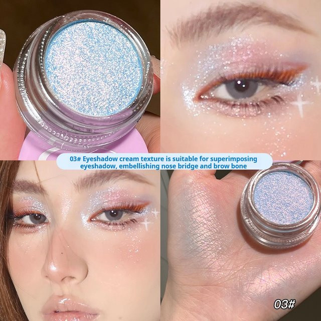 Gellas Lidschatten, Cremiger Highlighter, Perlenschimmer - Bild 1