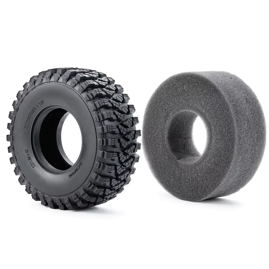 AXSPEED Gummireifen, 4-teiliges Set, Schwarz - Bild 5
