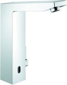 Grohe Eurocube Infrarot-Waschtischarmatur mit Sensor, Chrom, Temperaturbegrenzer und Wasserersparnis - Bild 1