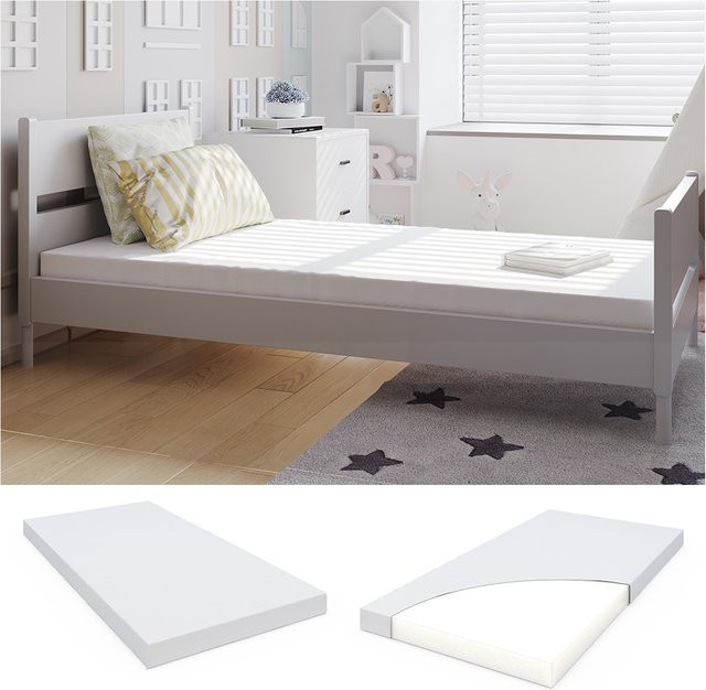 VitaliSpa Matratze Calma comfort für Kinder aus Schaumstoff, Weiß, B/T: 160 x 80 cm, Oeko-Tex Standard 100 - Bild 1