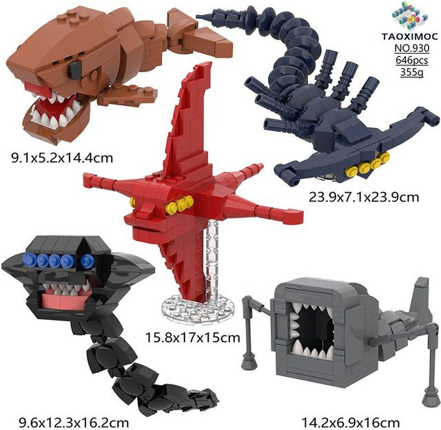 Linyi toy Subnautica Bloop Meer Monster Meer Fresser, Zubehör, ab 14 Jahren - Bild 1
