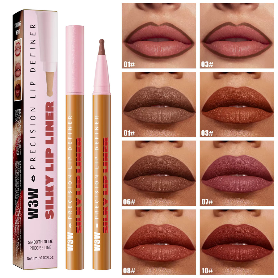 W3W Liquid Lip Liner, Matt, Wasserdicht - Bild 5