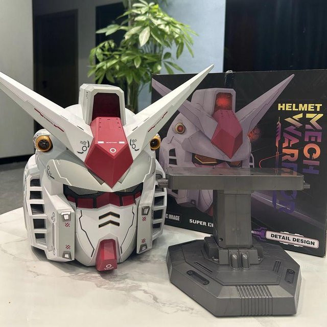 PRELEXT Rx-78-02 Helm, Masken-Mech-Roboterhelm, 1:1, mit leichter Touch-Steuerung, ab 18 Jahre - Bild 1