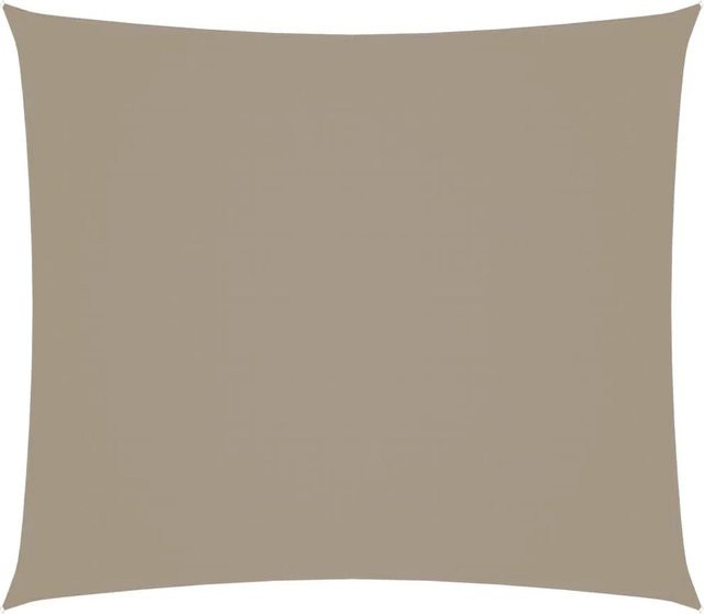 Sonnensegel Furnicato aus Oxford-Gewebe rechteckig in Taupe, Breite: 25 m, Höhe: 3 m - Bild 1