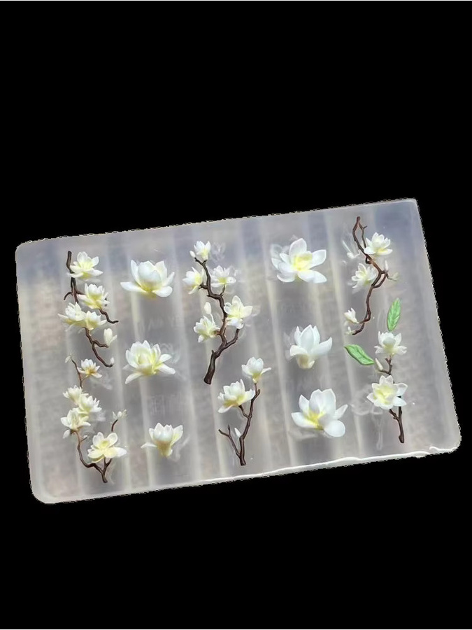 JETTING 3D Magnolienblüten Nagelform, Silikon-Nagelwerkzeuge - Bild 2