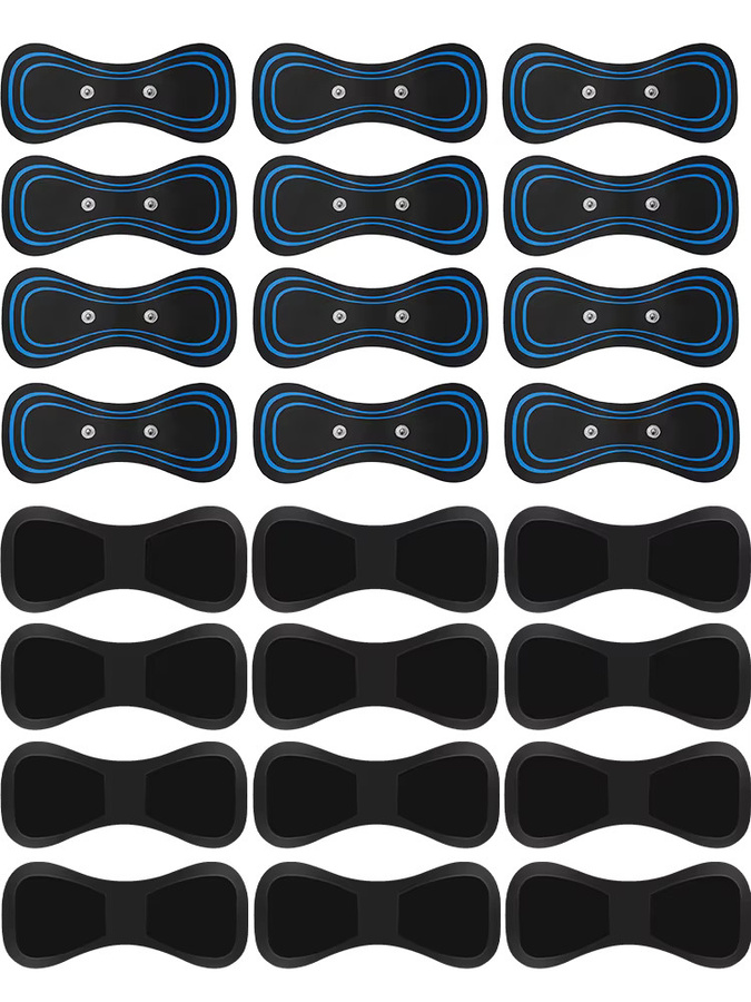Raiuleko EMS Körper Massager Ersatz Gel Pads, 5/10/20 Stück - Bild 6