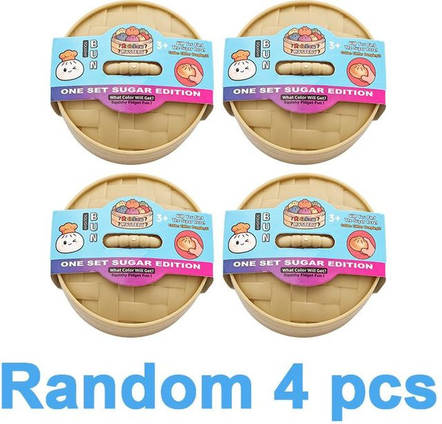 Binchi Outdoor Equipment Mini-Knödel-Squishies, Buntes Brötchen-Spielzeug, Stressabbau-Fidget-Spielzeug - Bild 1