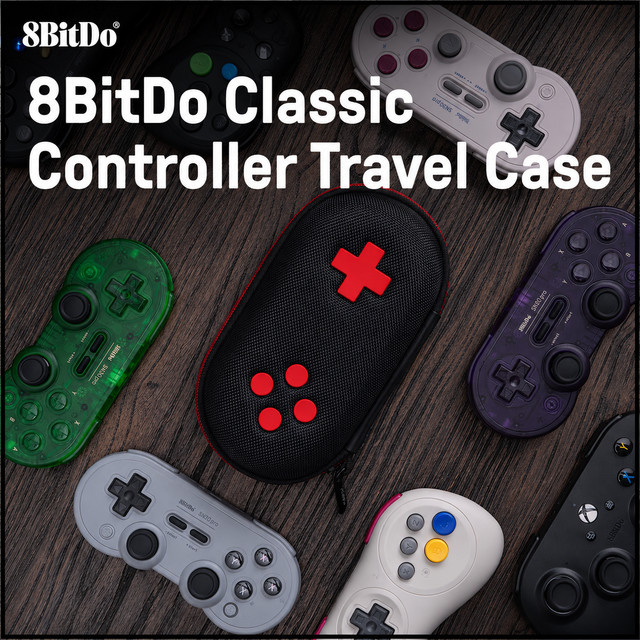 8BitDo Classic Controller Reisetasche Schutzhülle für SF30 Pro, SN30 Pro, M30 und Lite Gamepads - Bild 1