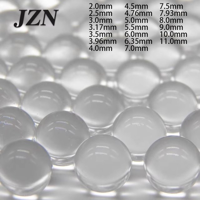 Hochpräzise Glaskugeln von JZN in transparent, verschiedene Durchmesser von 4,76 mm bis 11,0 mm - Bild 1