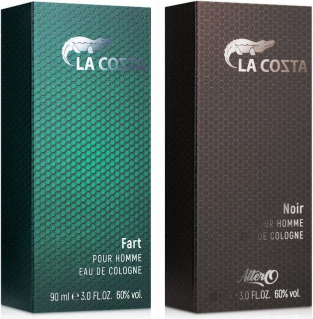 EVA LA COzTA La FART & NOIR Eau de Cologne, 90 ml, Herren - Bild 1