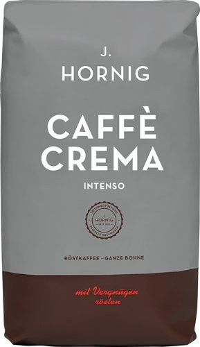 J. Hornig Caffè Crema Intenso, Ganze Bohne, 1000g - Bild 1