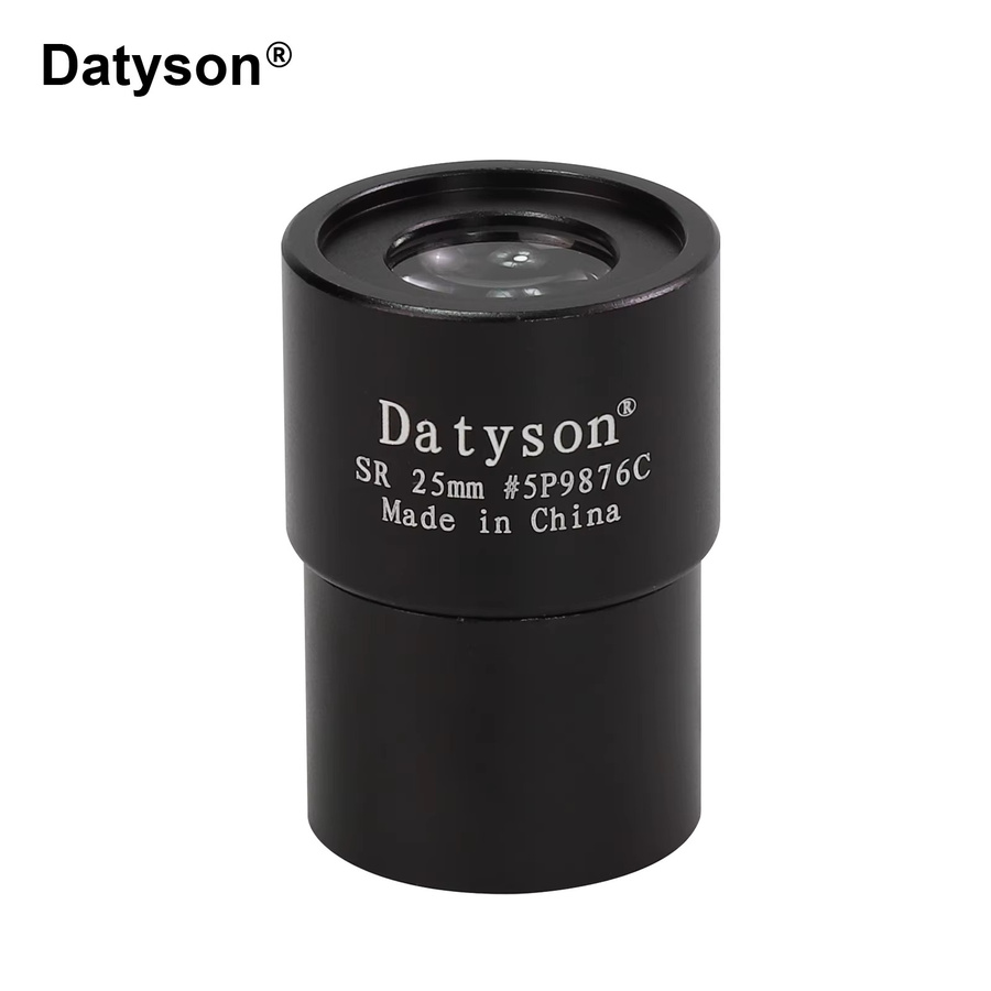 Datyson 5P9876C Ganzmetalllinse 0,965 Zoll SR 25 mm Okular in Schwarz für astronomische Teleskope - Bild 5