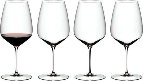 Riedel Veloce Cabernet / Merlot Weinglas, 4er-Set, transparent - Bild 1