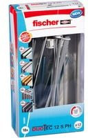 Fischer Kippdübel DUOTEC 12 S PH M LD aus Nylon in Grau - Bild 1