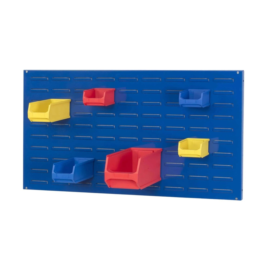 PROREGAL Trägersystem Blaue Systemplatte für Sichtlagerboxen zur Kleinteileaufbewahrung, H x B x T: 50 x 100 x 2 cm - Bild 2