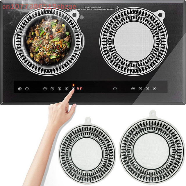 Hoeaden Silikon Kochfeldmatte für Induktionsherde und Airfryer als Kratzschutz - Bild 1