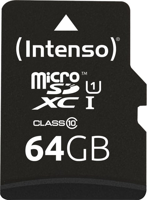 Intenso Professional microSDXC Speicherkarte 64 GB UHS-I Class 10 in Schwarz - Bild 2