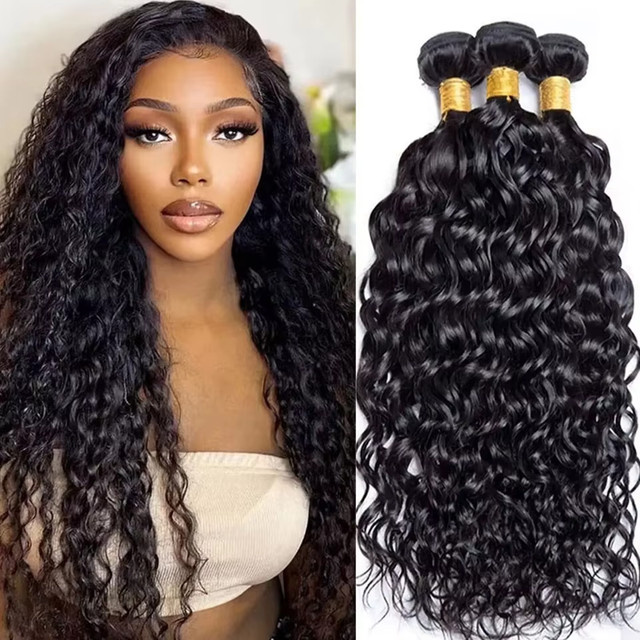 Cheetahbeauty Rohhaar-Extensions Tissage, tiefgelocktes Echthaar, 50 g, Damen - Bild 1