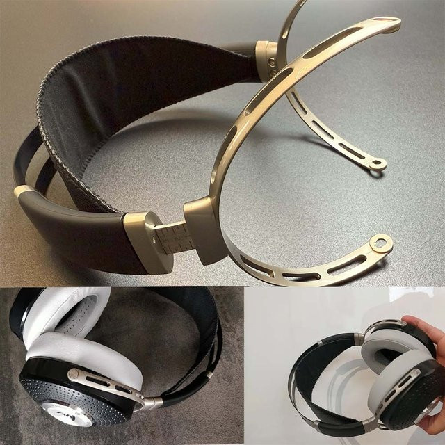 Metall-Kopfband in Silber für Focal Utopia Clear Mg, Elegia Elex und Stellia Kopfhörer - Bild 1
