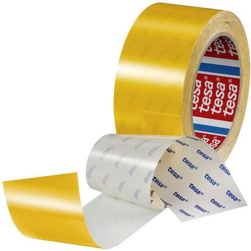tesa ANTI-SCRATCH Bodenmarkierungsband Gelb, Breite: 50 mm, Länge: 20 m - Bild 1