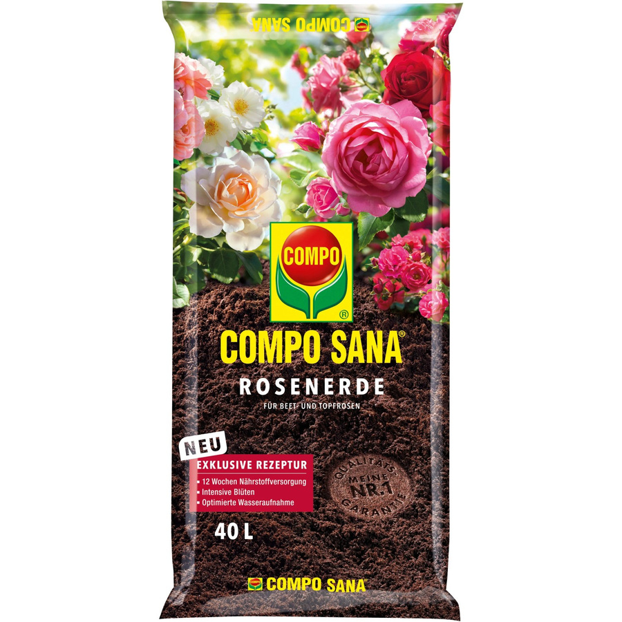 Compo Sana Rosenerde für Garten, Töpfe und Kübel, 750 g - Bild 2