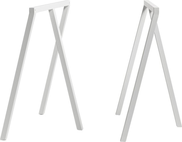 HAY Loop Stand Frame aus Stahl in Weiß pulverbeschichtet - Bild 1