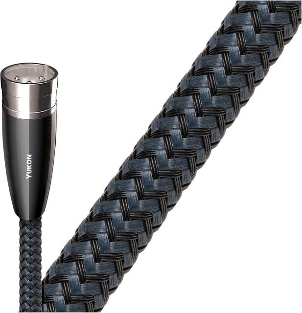 AudioQuest Yukon XLR Audiokabel, Schwarz, 2 x 3 m - Bild 1