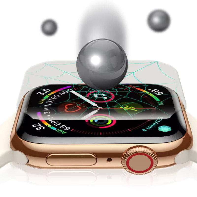 Apple Sichtschutz-Hydrogelfolie, 2 Stück, für Apple Watch - Bild 2