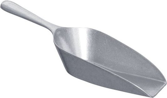 Schneider Mehl- und Gewürzschaufel aus Metall in Silber, Volumen: 250 ml, Länge: 25 cm - Bild 1