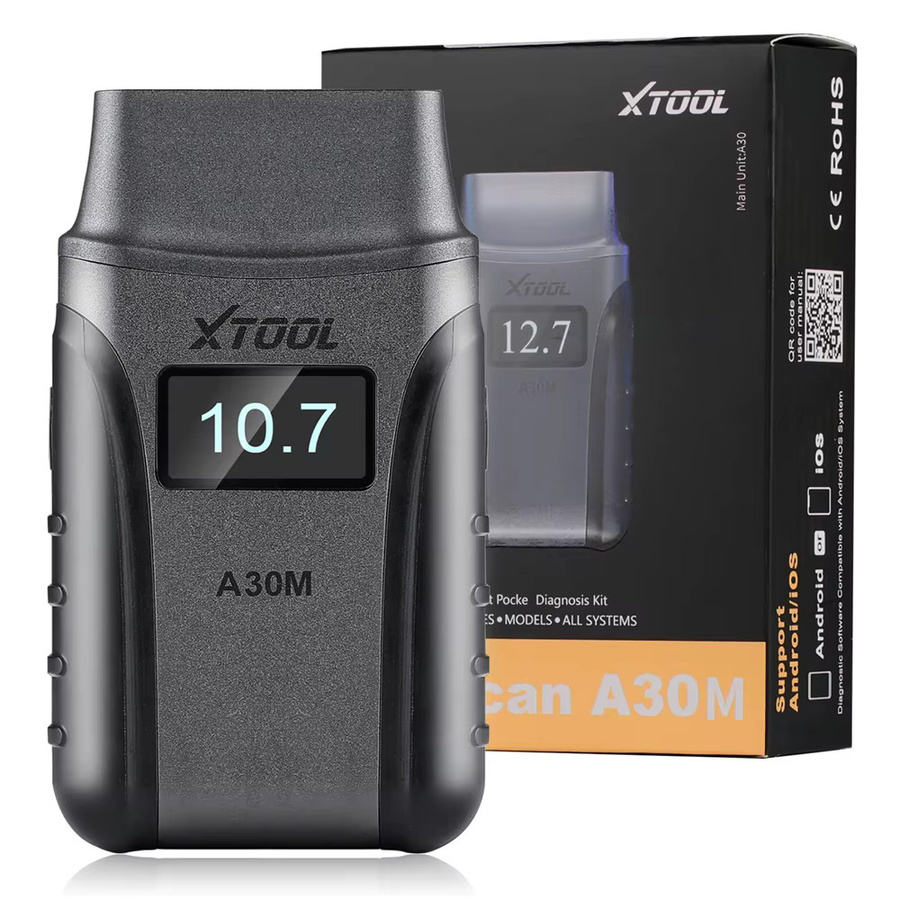 XTOOL A30M OBD2 Auto Diagnose Werkzeug mit voller Systemdiagnose und bidirektionaler Steuerung für Android und iOS - Bild 2