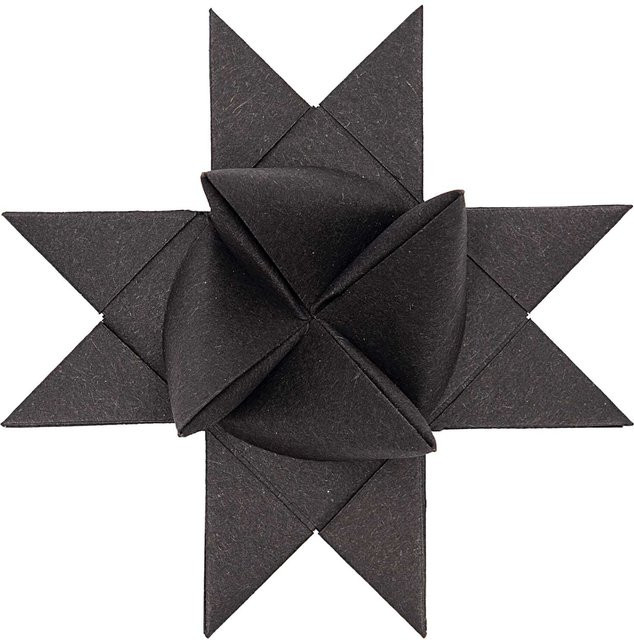 Rico Design Paper Poetry Fröbelstreifen schwarz 120g/m² 40 Stück - Bild 1