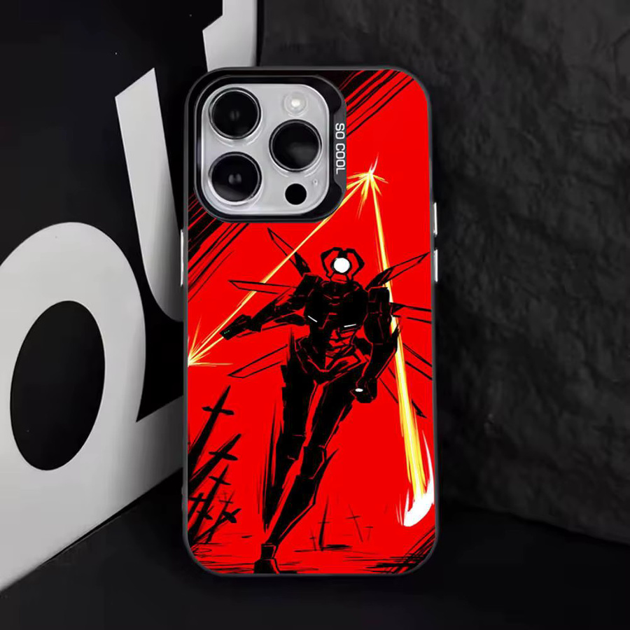 Handyhülle U-Ultrakill Cool für iPhone 11 bis 17 Pro Max Plus Air Mini in Mattschwarz von IMD - Bild 2
