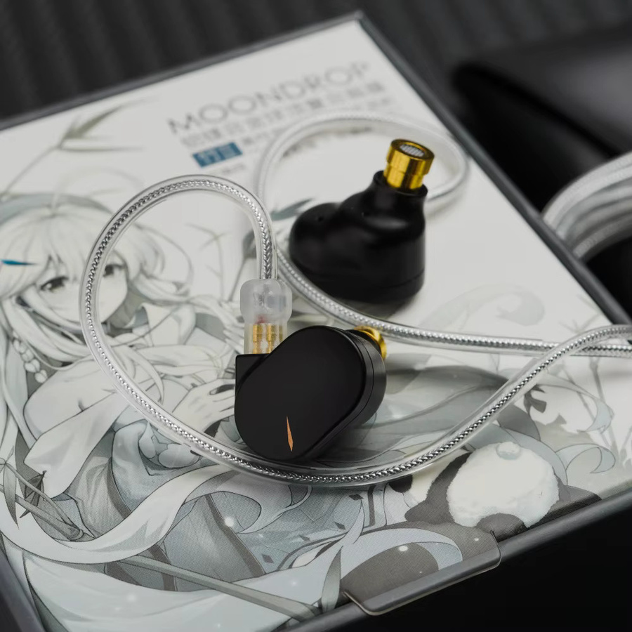 Moondrop Chu II In-Ear-Kopfhörer mit Dynamic Driver und austauschbarem Kabel in Schwarz - Bild 2