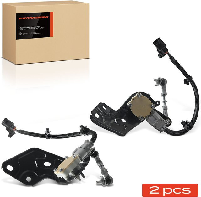Frankberg Höhensensor Niveauregulierung Schwarz für Lexus Toyota 4 Runner Land Cruiser Prado 89408-60011 Hinten Links Rechts - Bild 1