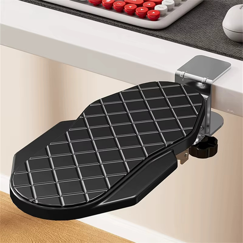 BEISHI Ergonomische Computer Armlehne für den Schreibtisch, Einstellbare Handgelenk-Unterstützung und Rotierender Mauspad-Halter, Schwarz - Bild 2