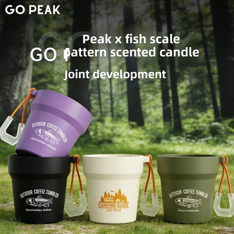 MOUNTAINHIKER GO PEAK 5-teiliges Ultraleichtes Camping-Tassenset Tragbare Reise-Kaffeebecher für Backpacking und Wandern - Bild 2