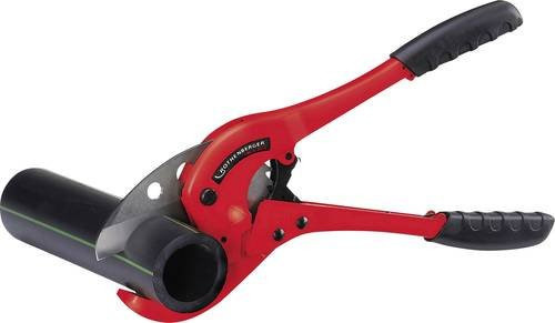 Rothenberger Kunststoffschere ROCUT TC 75 Professional für PP, PE, PB, PEX und PVDF in Rot - Bild 1